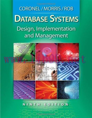 [FOX-Ebook]Database Systems: Design, Implementation and Management, 9th Edition