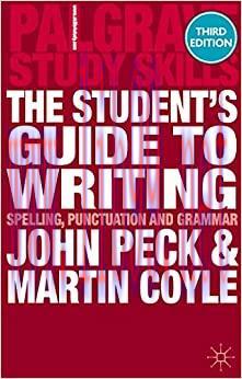 (PDF)The Student’s Guide to Writing: Spelling, Punctuation and Grammar (Macmillan Study Skills)