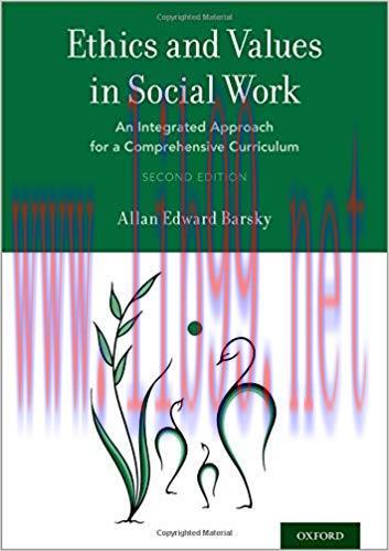 [PDF]Ethics and Values in Social Work 2nd Edition