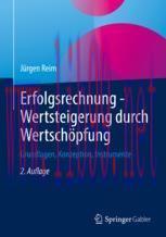 [PDF]Erfolgsrechnung - Wertsteigerung durch Wertschöpfung: Grundlagen, Konzeption, Instrumente
