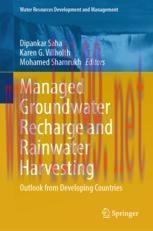 [PDF]Managed Groundwater Recharge and Rainwater Harvesting: Outlook from_ Developing Countries
