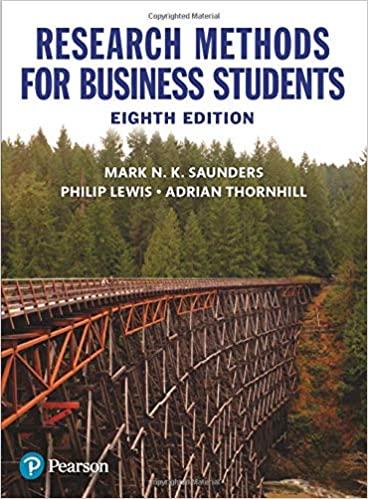 Research Methods For Business Students 8E