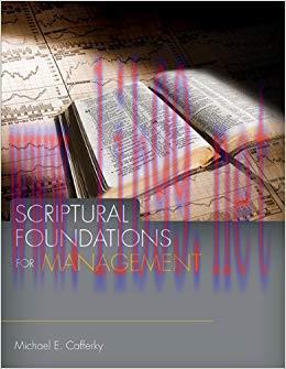 (PDF)Scriptural Foundations for Management (Scriptural Foundations for Business)