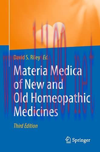[AME]Materia Medica of New and Old Homeopathic Medicines, 3rd Edition (Original PDF)