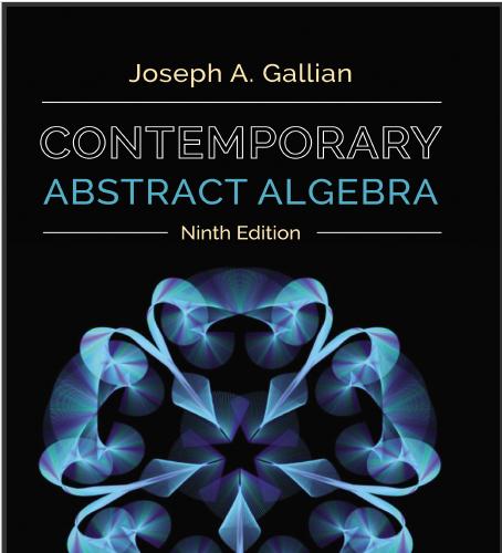 (Solution Manual)Contemporary Abstract Algebra 9th Ediiton by Gallian.zip