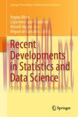 [PDF]Recent Developments in Statistics and Data Science: SPE2021, Évora, Portugal, October 13–1...