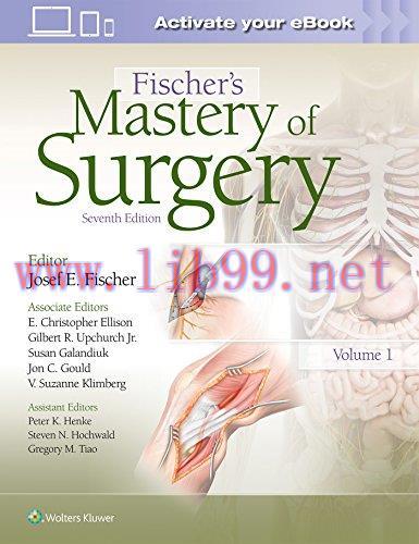 [AME]Fischer’s Mastery of Surgery, 7th Edition (High Quality Scanned PDF)