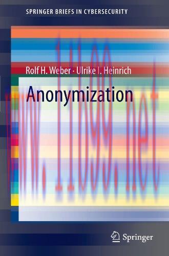 [FOX-Ebook]Anonymization