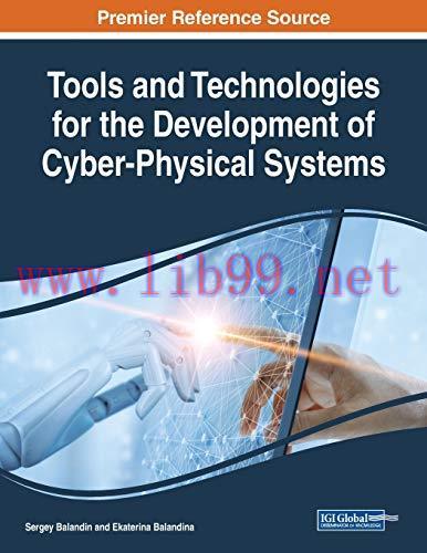 [FOX-Ebook]Tools and Technologies for the Development of Cyber-Physical Systems