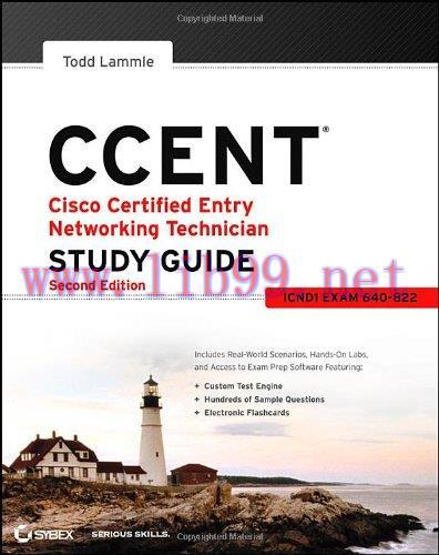 [FOX-Ebook]CCENT Cisco Certified Entry Networking Technician Study Guide: (ICND1 Exam 640-822),...