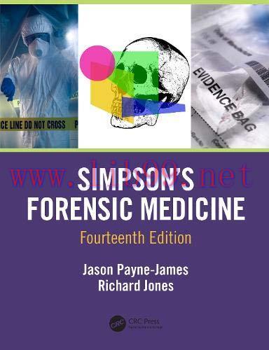 [AME]Simpson’s Forensic Medicine, 14th Edition (Original PDF)