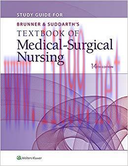 (PDF)Study Guide for Brunner & Suddarth’s Textbook of Medical-Surgical Nursing 14th Edition