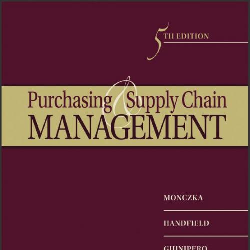 (Test Bank)Purchasing and Supply Chain Management 5th Edition.zip