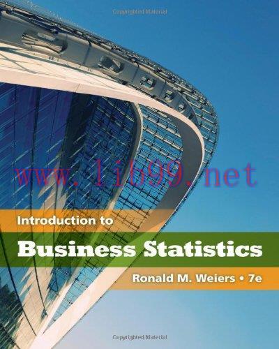 [FOX-Ebook]Introduction to Business Statistics, 7th Edition