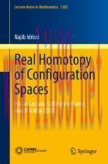 [PDF]Real Homotopy of Configuration Spaces: Peccot Lecture, Collège de France, March & May 2020