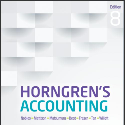 (Test Bank)Horngren's Accounting 8th Edition Edition by Nobles.zip