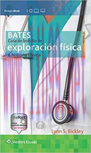 (PDF)Bates. Guía de bolsillo de exploración física e historia clínica (Spanish Edition) 8th Edi...