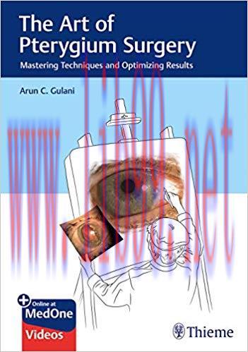 [PDF]The Art of Pterygium Surgery PDF+21 VIDEOS