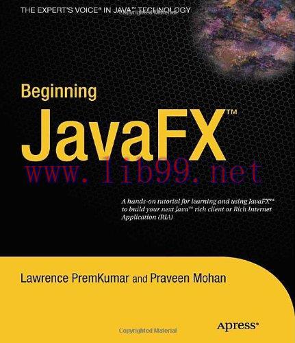 [FOX-Ebook]Beginning JavaFX(TM) 2 Platform