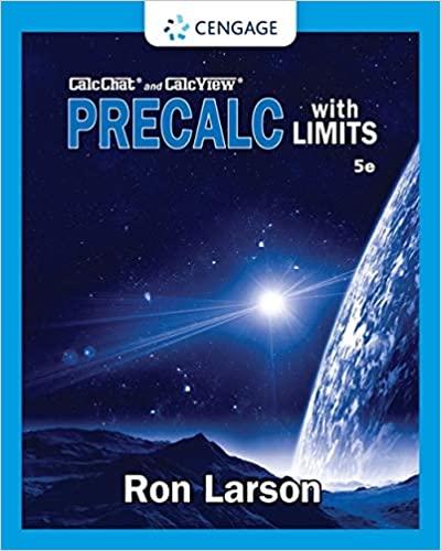 Precalculus with Limits, 5th Edition [Ron Larson]