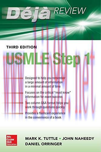 [AME]Deja Review USMLE Step 1, 3rd Edition (Original PDF)