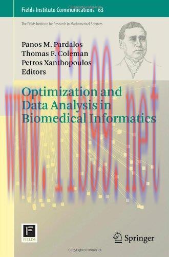 [FOX-Ebook]Optimization and Data Analysis in Biomedical Informatics