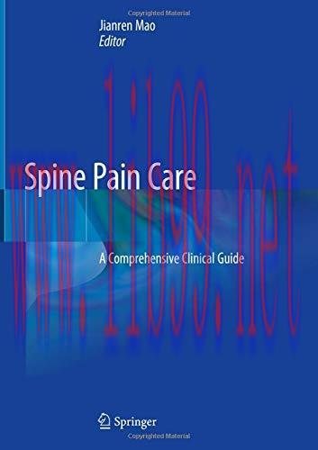 [AME]Spine Pain Care: A Comprehensive Clinical Guide (Original PDF)