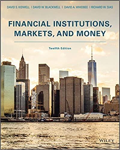Financial Institutions, Markets, and Money, 12th Edition [David S. Kidwell]