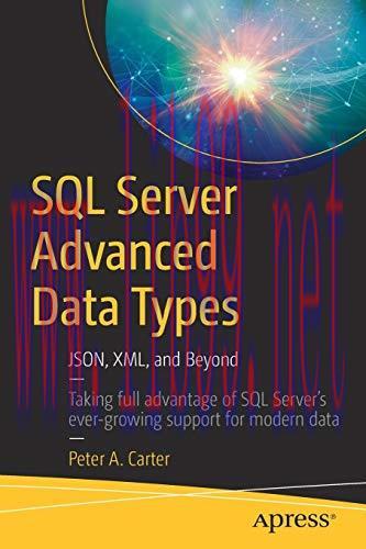 [FOX-Ebook]SQL Server Advanced Data Types: JSON, XML, and Beyond