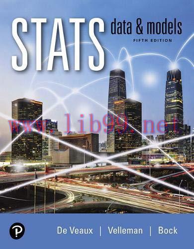 [FOX-Ebook]Stats: Data and Models, 5th Edition