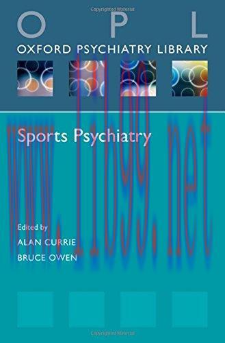 [AME]Sports Psychiatry (Oxford Psychiatry Library Series) (PDF)
