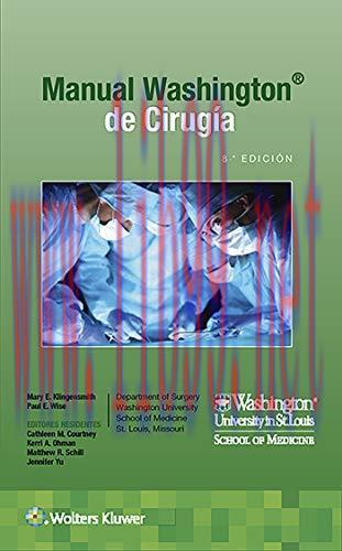 [AME]Manual Washington de cirugía, 8 Ed (High Quality Image PDF)