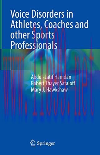 [AME]Voice Disorders in Athletes, Coaches and other Sports Professionals (Original PDF)