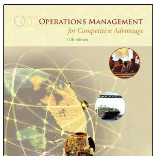 Operations Management for Competitive Advantage, 11th Edition