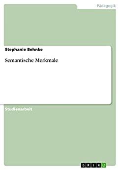 (PDF)Semantische Merkmale (German Edition)