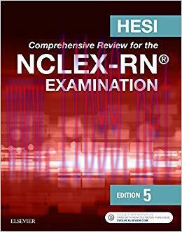 (PDF)HESI Comprehensive Review for the NCLEX-RN® Examination – E-Book 5th Edition