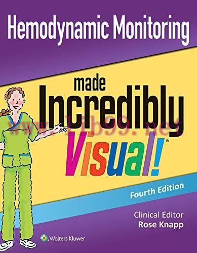 [AME]Hemodynamic Monitoring Made Incredibly Visual (Incredibly Easy! Series®), 4th ed (ePub)