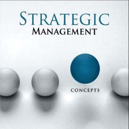 Strategic Management_ Concepts