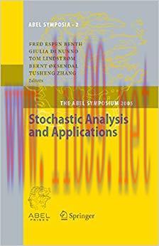 (PDF)Stochastic Analysis and Applications: The Abel Symposium 2005 (Abel Symposia Book 2) 2007 ...