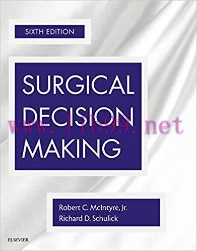 [AME]Surgical Decision Making, 6th Edition