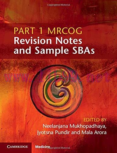 [AME]Part 1 MRCOG Revision Notes and Sample SBAs (Original PDF)