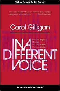 (PDF)In a Different Voice: Psychological Theory and Women’s Development Reissue Edition