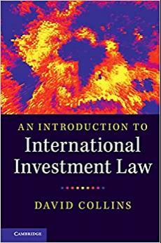 (PDF)An Introduction to International Investment Law
