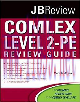 (PDF)COMLEX Level 2-PE Review Guide (Jbreview) 1st Edition