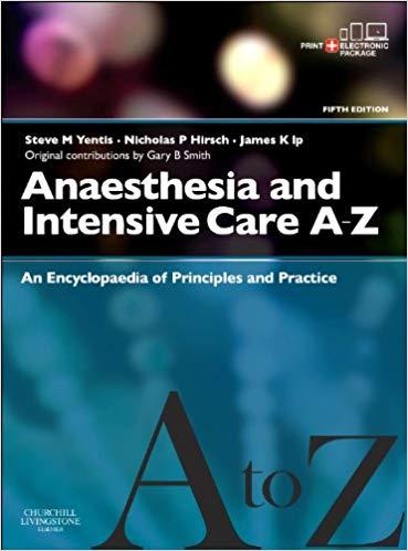 Anaesthesia and Intensive Care A-Z