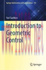 [PDF]Introduction to Geometric Control
