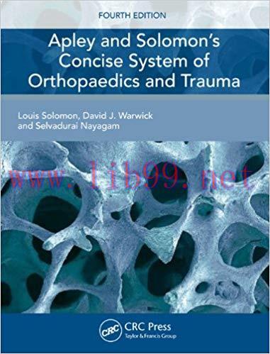 [PDF]Apley’s and Solomon’s Consise System of Orthopedics and Trauma 4th Ed