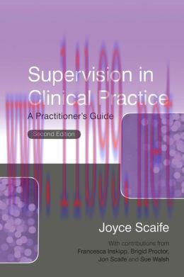 [AME]Supervision in Clinical Practice: A Practitioner’s Guide, 2nd Edition