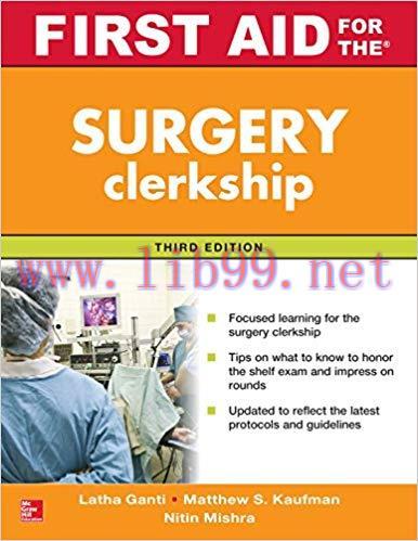 [PDF]First Aid for the Surgery Clerkship, Third Edition