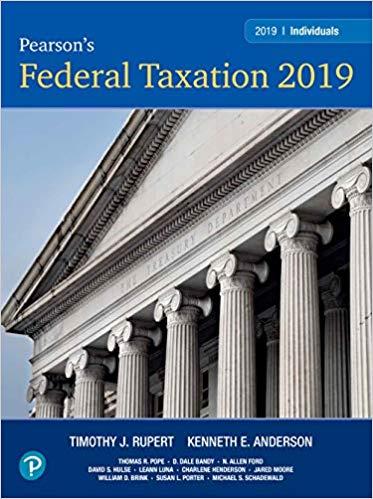 (SM)Pearson's Federal Taxation 2019 Individuals 32th.zip